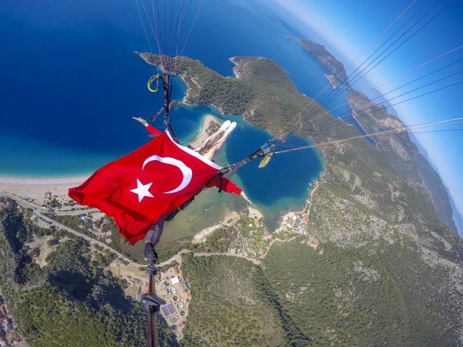 Parapendio a Ölüdeniz